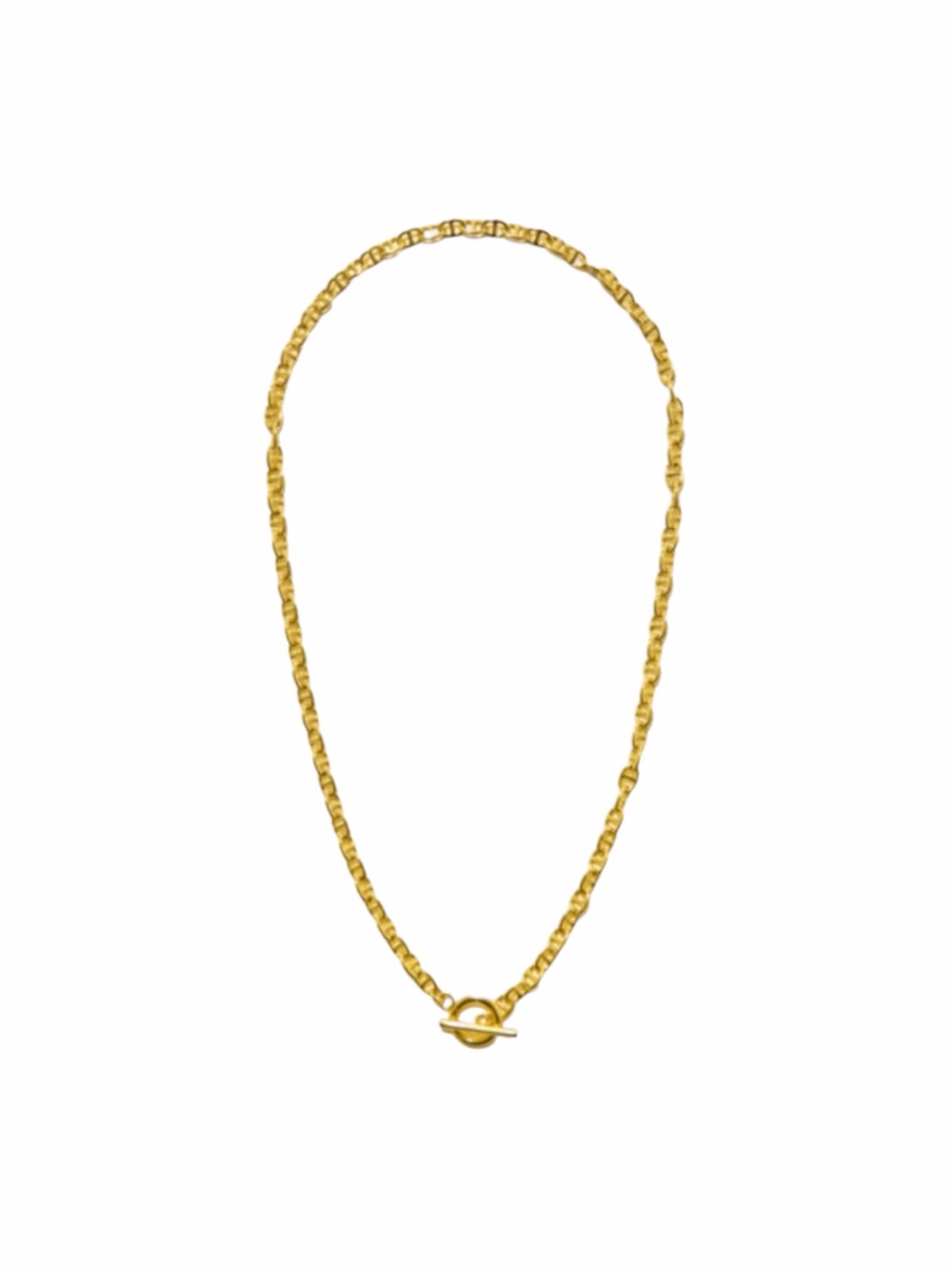 Sahira Jewelry Taylor Toggle Chain Necklace In Gold NWT